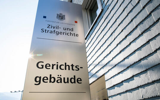 Gerichtsgebäude in Vaduz