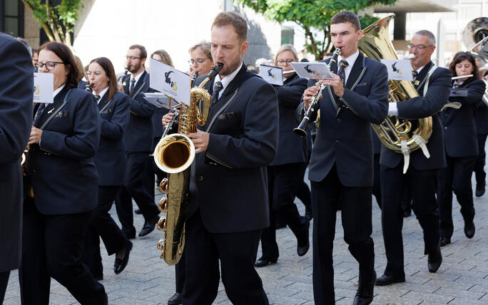 Princely Tattoo Parade in Vaduz