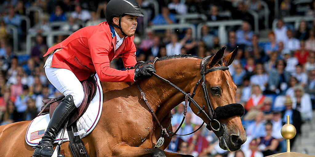 Kent Farrington aus den USA blieb in zwei Umgängen und dem Stechen ohne Fehler