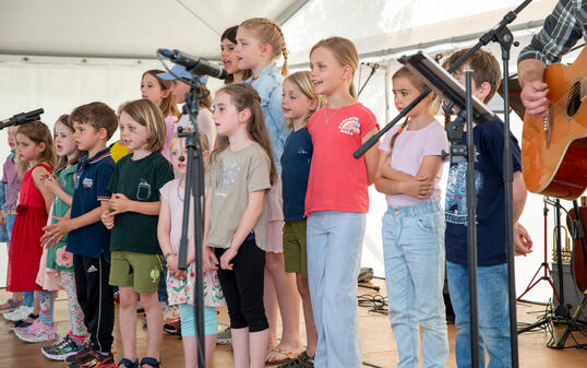 Er&ouml;ffnung Begegnungsplatz und Ausstellung &laquo;Geschichten aus der