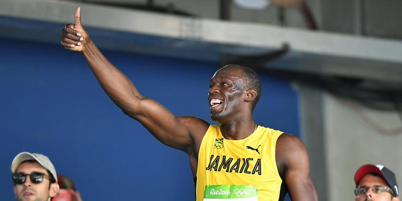 Usain Bolt gelang in Rio de Janeiro Historisches