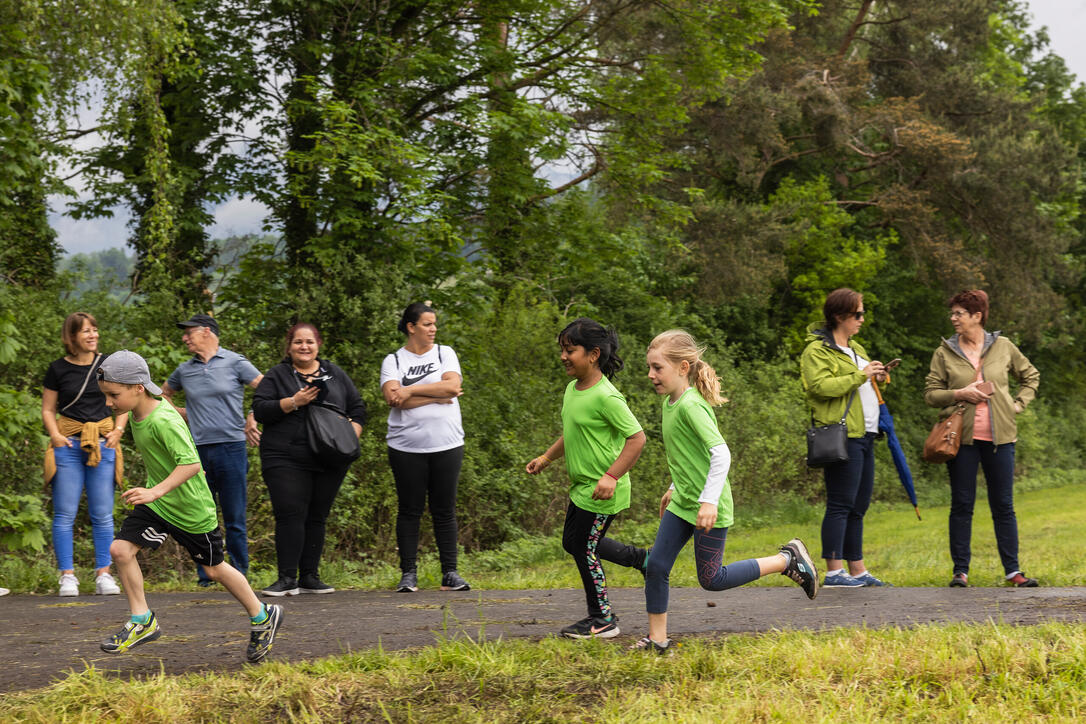 Sponsorenlauf der Primarschule Mauren