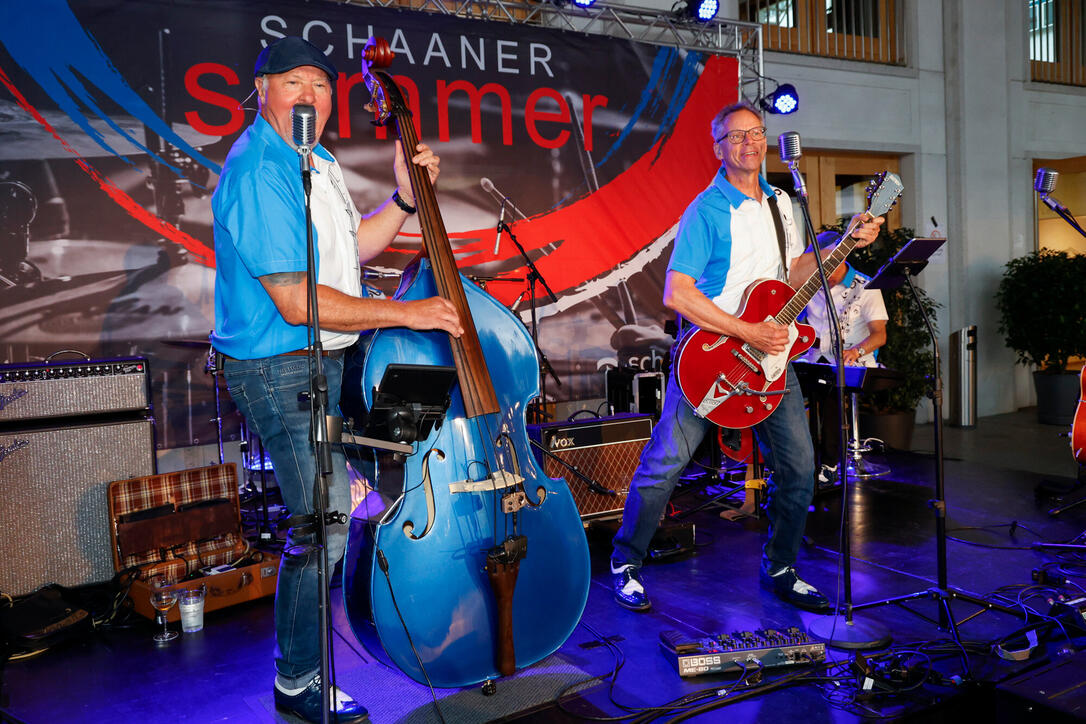 Auftakt Schaaner Sommer im Lindahof, in Schaan.