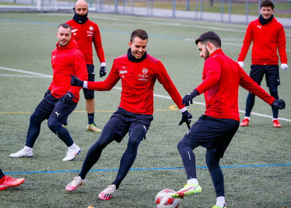 Liechtenstein Fussball Challenge-League Trainingsauftakt FC Vaduz