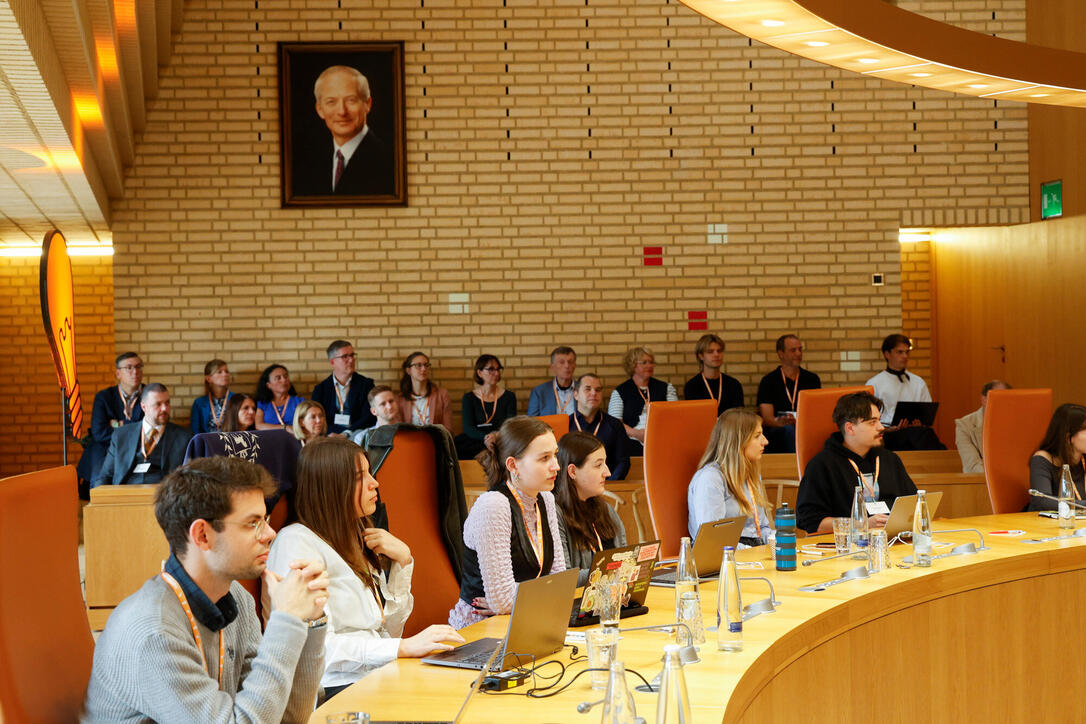10. Jugendsession im Liechtensteiner Landtag.