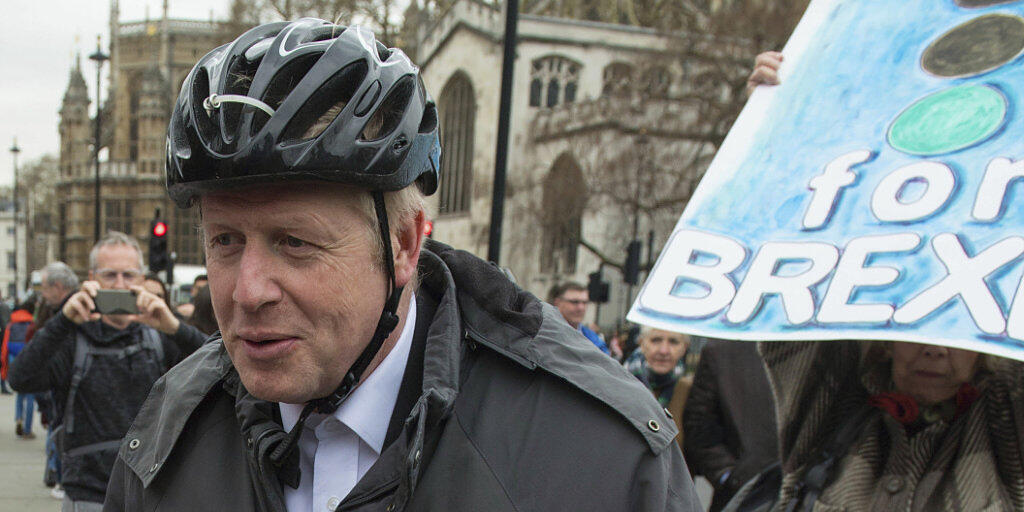 Rachel Johnson, die Schwester von Brexit-Hardliners und Ex-Aussenminister Boris Johnson (im Bild), tritt bei der Europawahl für eine pro-europäische Partei an. (Archivbild) Rachel Johnson, die Schwester von Brexit-Hardliners und Ex-Aussenminister Boris Johnson (im Bild), tritt bei der Europawahl für eine pro-europäische Partei an. (Archivbild)