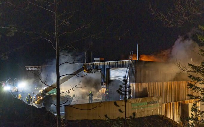 Brand Heizwerk Malbun (16.12.2025)