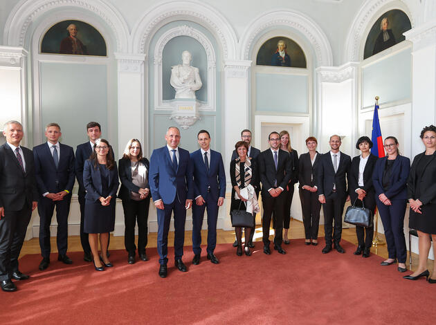 Liechtenstein Regierung Adrian Hasler Besuch Stagiares Liechtenstein Regierung Adrian Hasler Besuch Stagiares