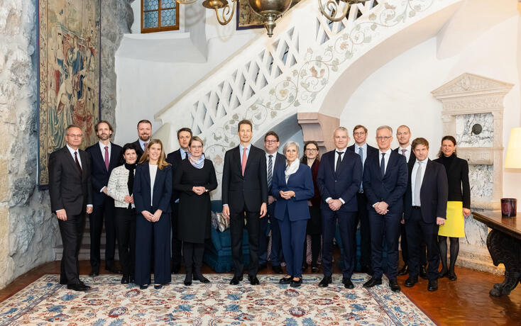 Treffen der deutschsprachigen Justizministerinnen und Justizminister in Vaduz