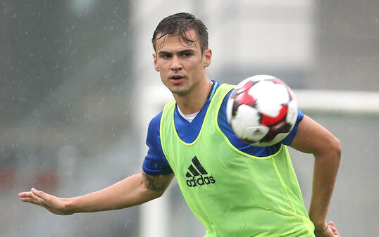 Fussball Liechtenstein Nationalmannschaft Training