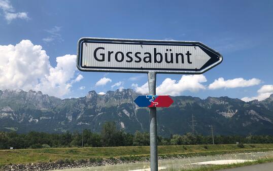 Liechtenstein-Weg: 8. Etappe Bendern-Ruggell