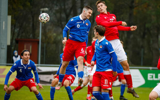 Liechtenstein Fussball UEFA U21 EM Quali Liechtenstein - Belarus