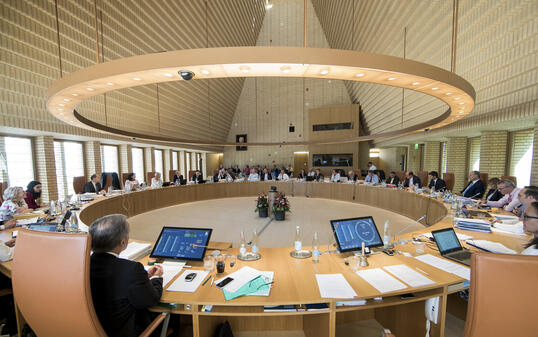 Liechtensteiner Landtag in Vaduz