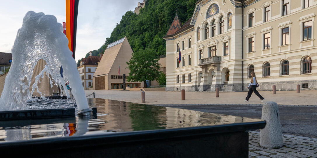 250603 Peter Kaiser Platz in Vaduz