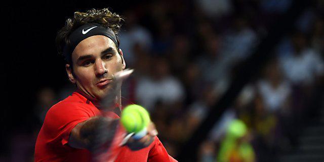 Roger Federer duellierte sich in Sydney mit Lleyton Hewitt