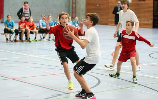 Schulsport-Meisterschaften 2013/14: Basketball