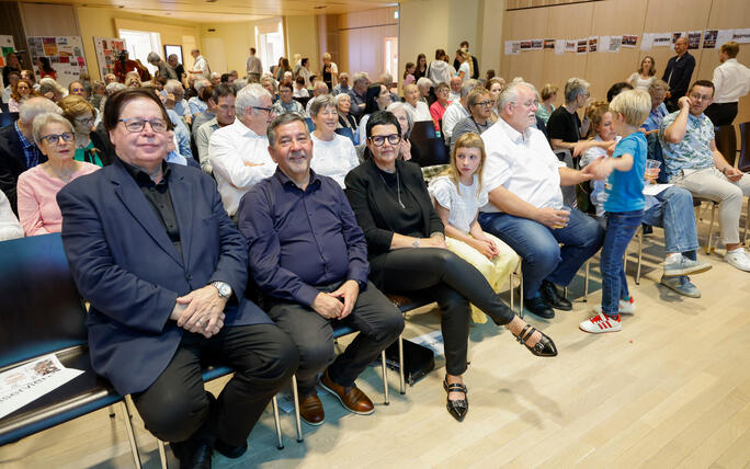 Jubiläumskonzert des Young Unlimited Chors im Gemeindesaal von Mauren.