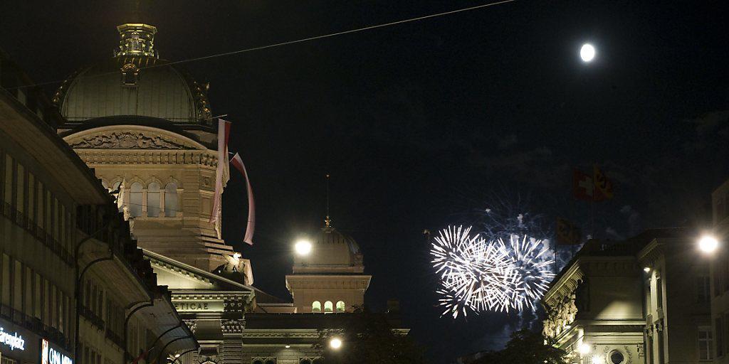 Das Feuerwerk auf dem Gurten ist für dieses Jahr gesichert. (Archiv)