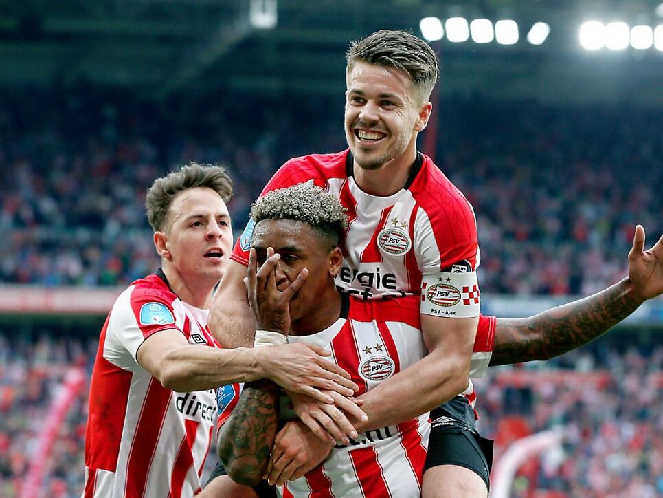 Jubel beim PSV Eindhoven: Der Titel in den Niederlanden ist Tatsache