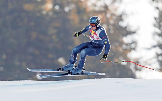 Beim Super-G bliebt der Liechtensteiner unter seinen Erwartungen.