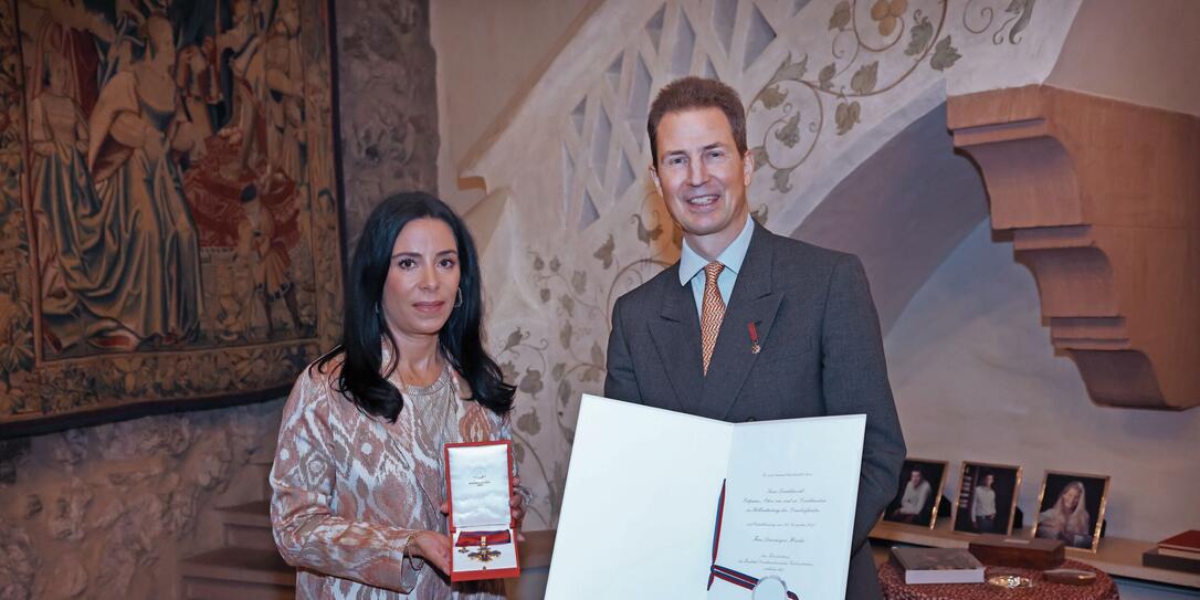 Ordensverleihung an liechtensteinische Pers&ouml;nlichkeiten durch S