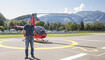 Hubschrauber-Landung in Balzers