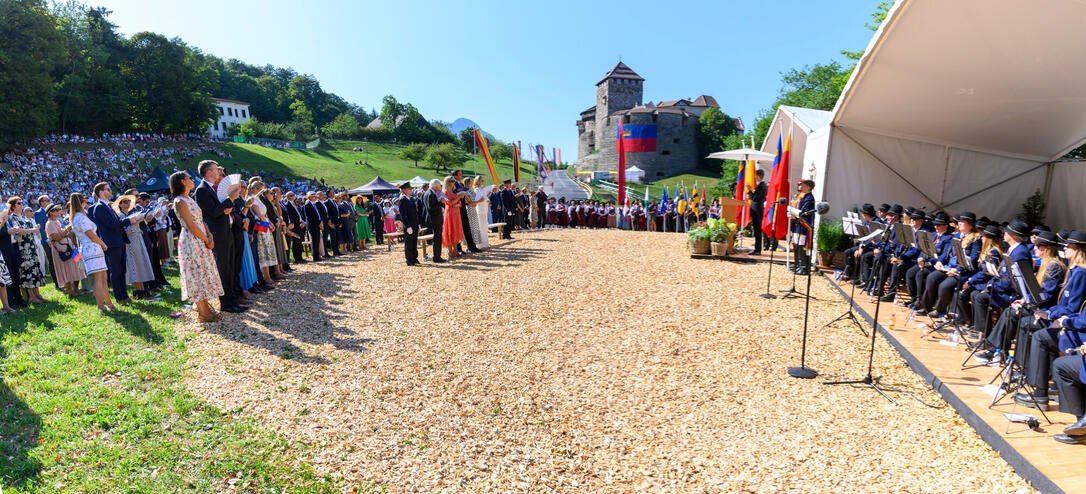 Staatsfeiertag 2026: Staatsakt auf der Schlosswiese (15.08.2026)