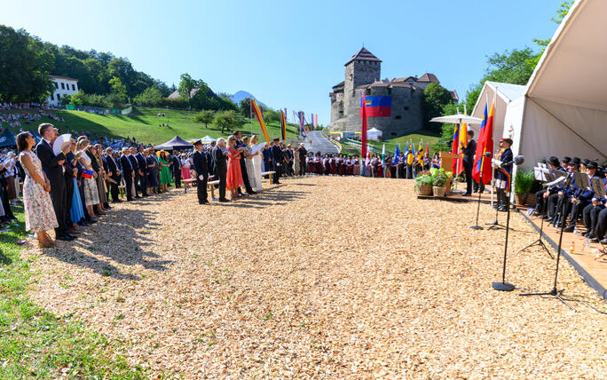 Staatsfeiertag 2026: Staatsakt auf der Schlosswiese (15.08.2026)