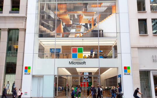 Microsoft Flagship store in New York