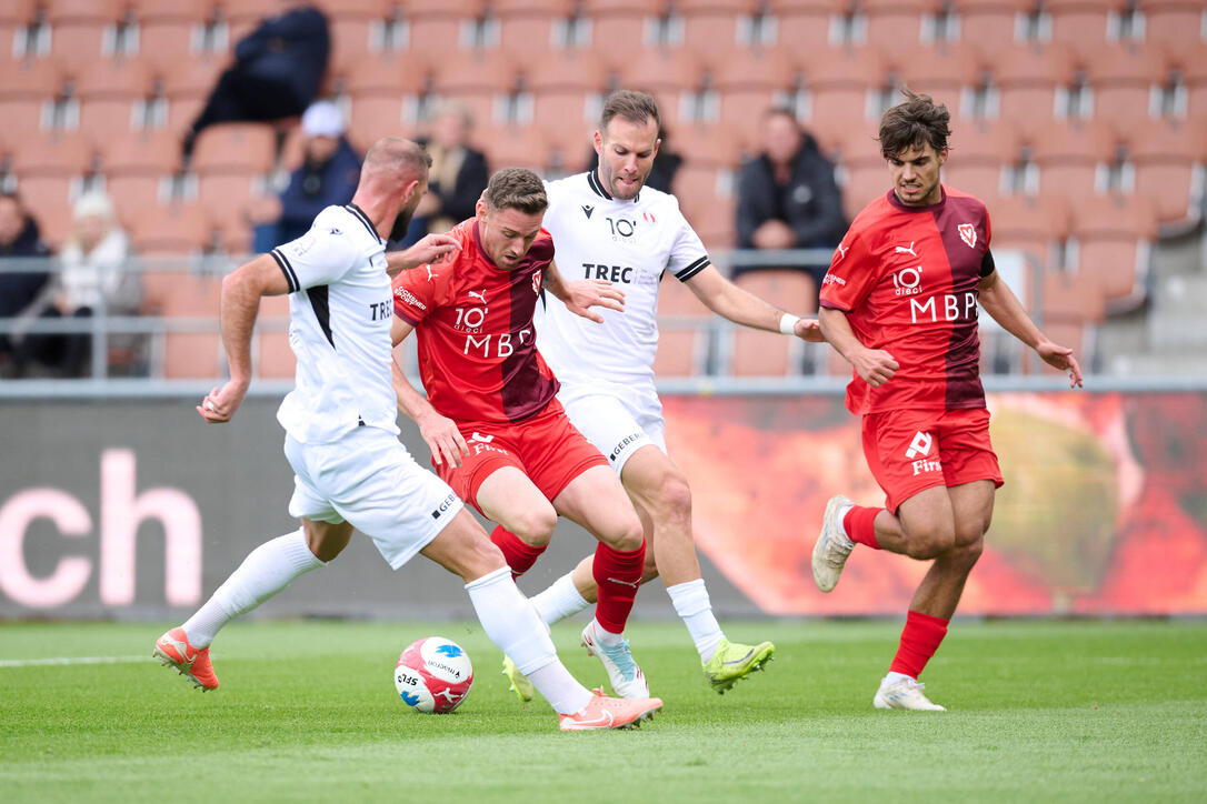 In der Offensive kam der FC Vaduz zu vielen Chancen, doch die gewünschte Durchschlagskraft fehlte noch.