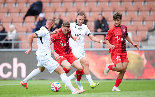In der Offensive kam der FC Vaduz zu vielen Chancen, doch die gewünschte Durchschlagskraft fehlte noch.