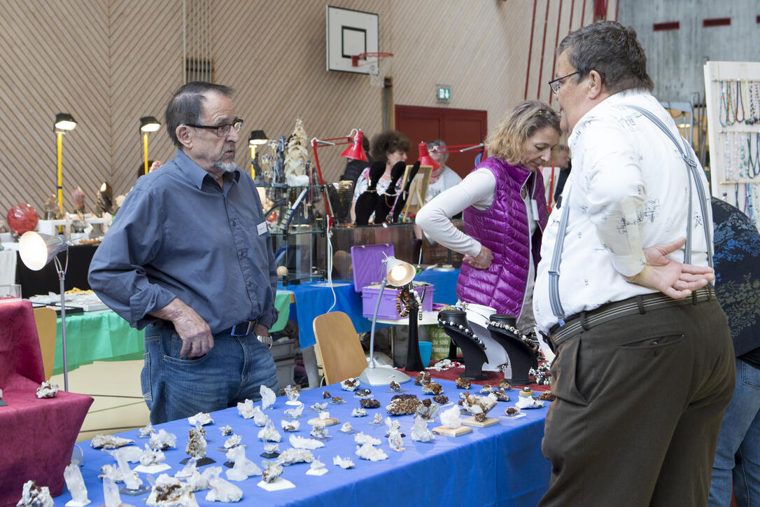 Schmuck- und Mineralienbörse, Buchs
