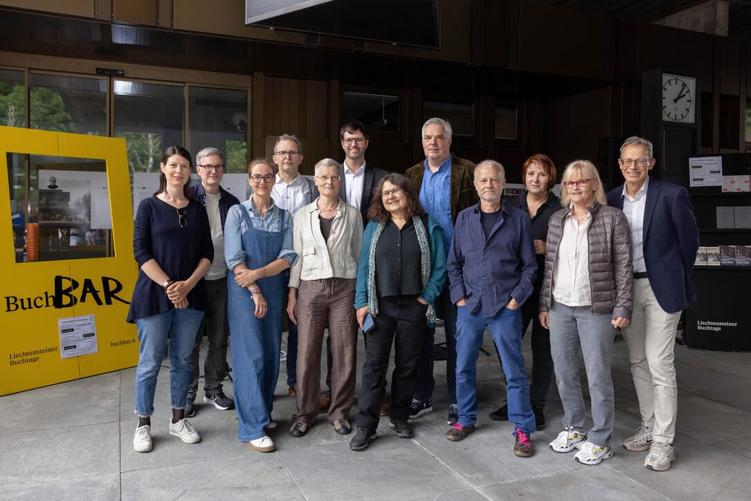 Solidaritätsanlass Landesbibliothek Liechtenstein