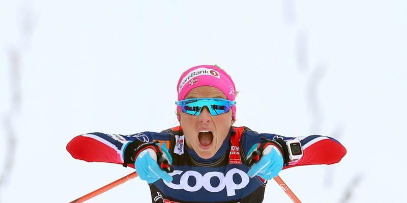 Grosser Jubel: Therese Johaug gewinnt zum zweiten Mal die Tour de Ski