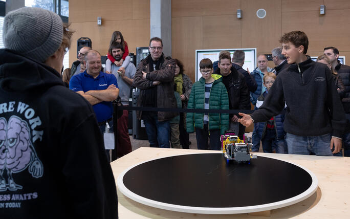 Robo-League bei der Ivoclar in Schaan