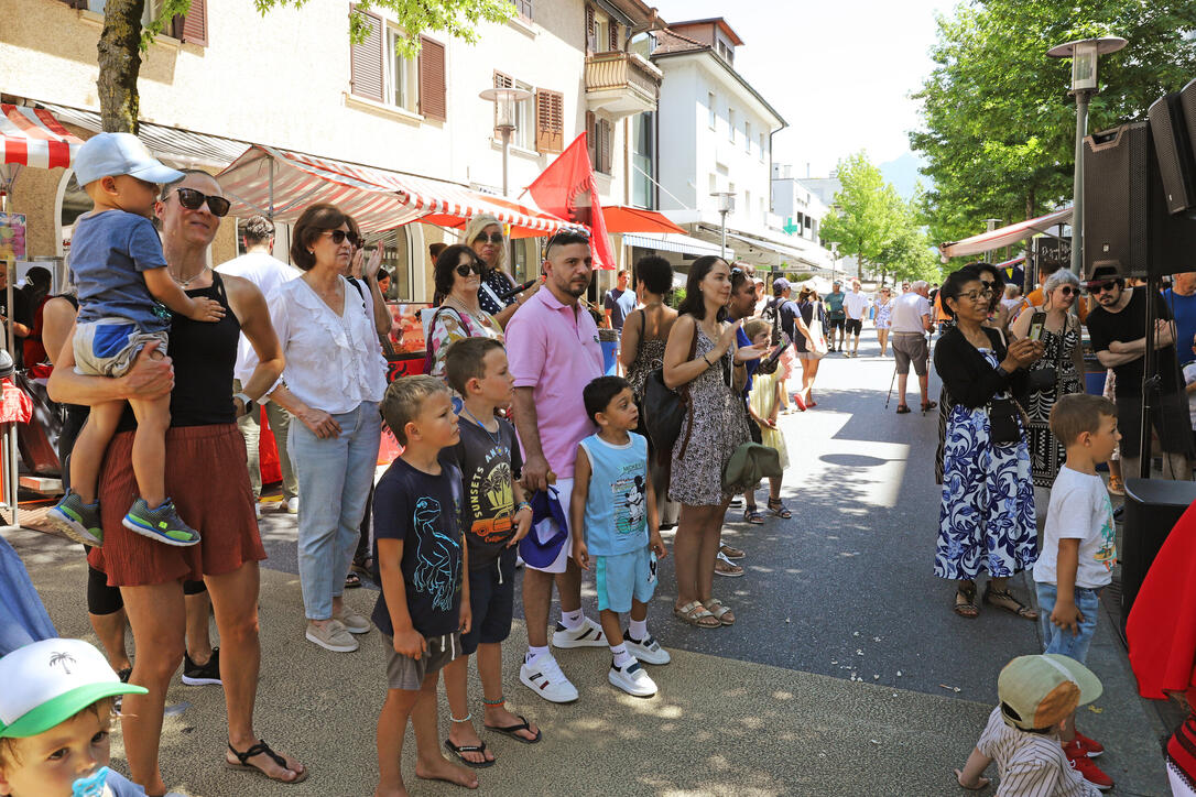 Grenzenlos, Interkulturelles Strassenfest in Buchs