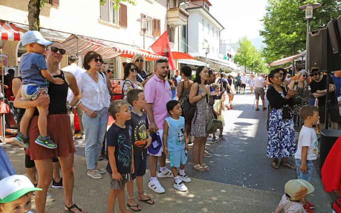 Grenzenlos, Interkulturelles Strassenfest in Buchs