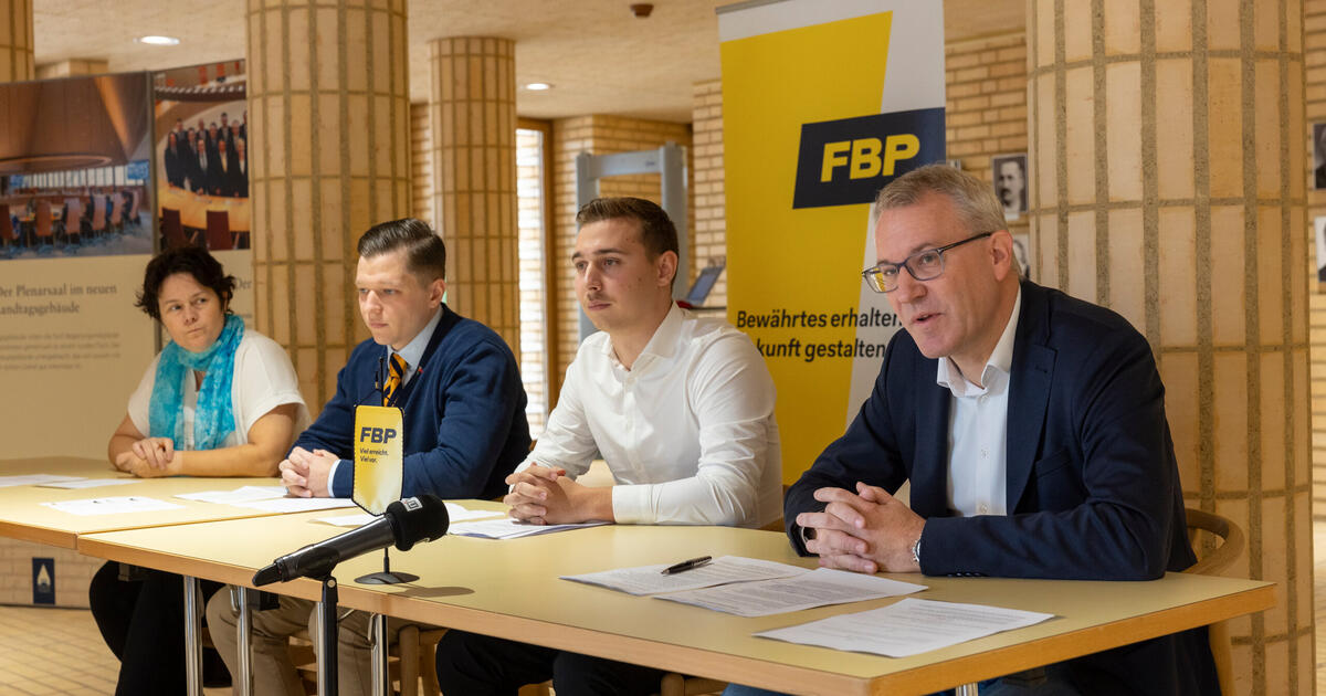 FBP will ein neues Wahlsystem für die Landtagswahlen 2025 Vaterland