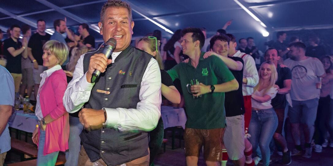 Peter Wackel in Malbun