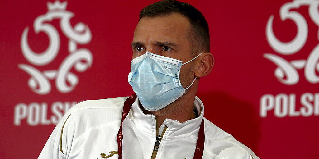 Anstatt ins Luzerner Stadion musste Andrej Schewtschenko am Dienstag mit seiner Nationalmannschaft in die Quarantäne