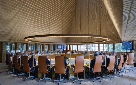 Liechtensteiner Landtag in Vaduz