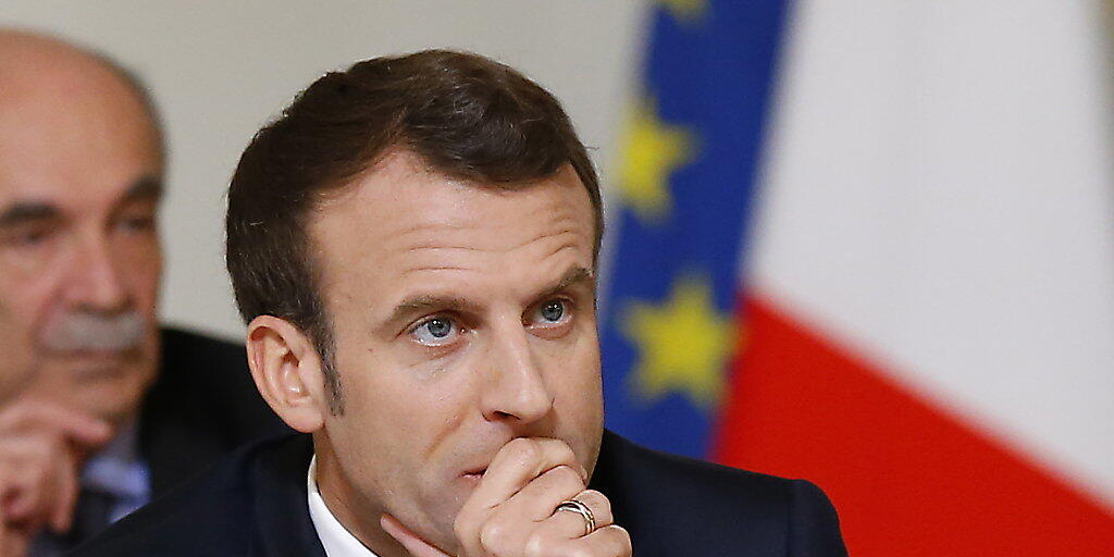 Der französische Senat wirft engen Mitarbeitern von Präsident Macron Falschaussagen in der Affäre um den geschassten Sicherheitsmitarbeiter Benalla vor. (Archivbild)