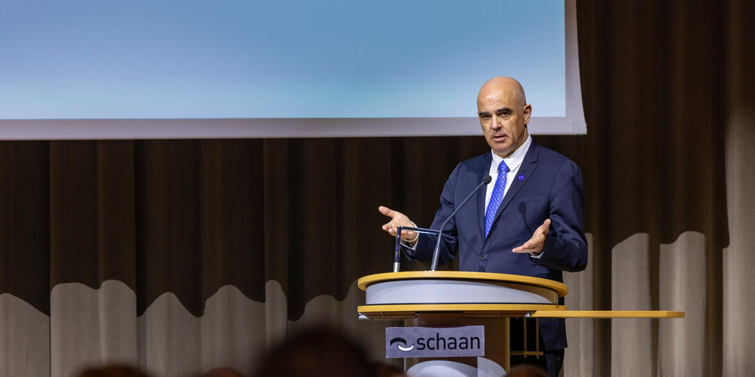 Europarat Vortrag in Schaan