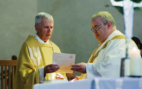 Priesterjubiläum Franz Näscher Bendern 150419