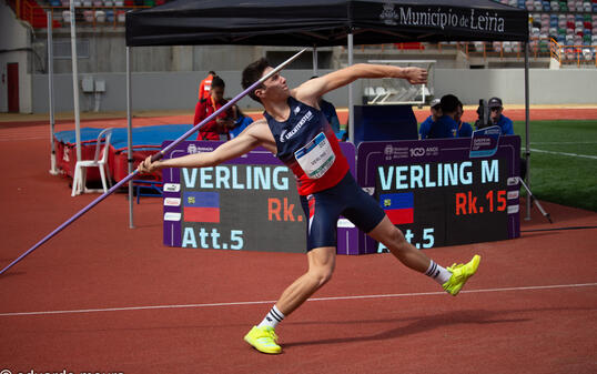 Kontinuierlich verbessert: Vor rund einem Jahr hat sich der Vaduzer Matthias Verling auf den Speerwurf spezialisiert. Mittlerweile hält er mit 60.88 Meter den Landesrekord.