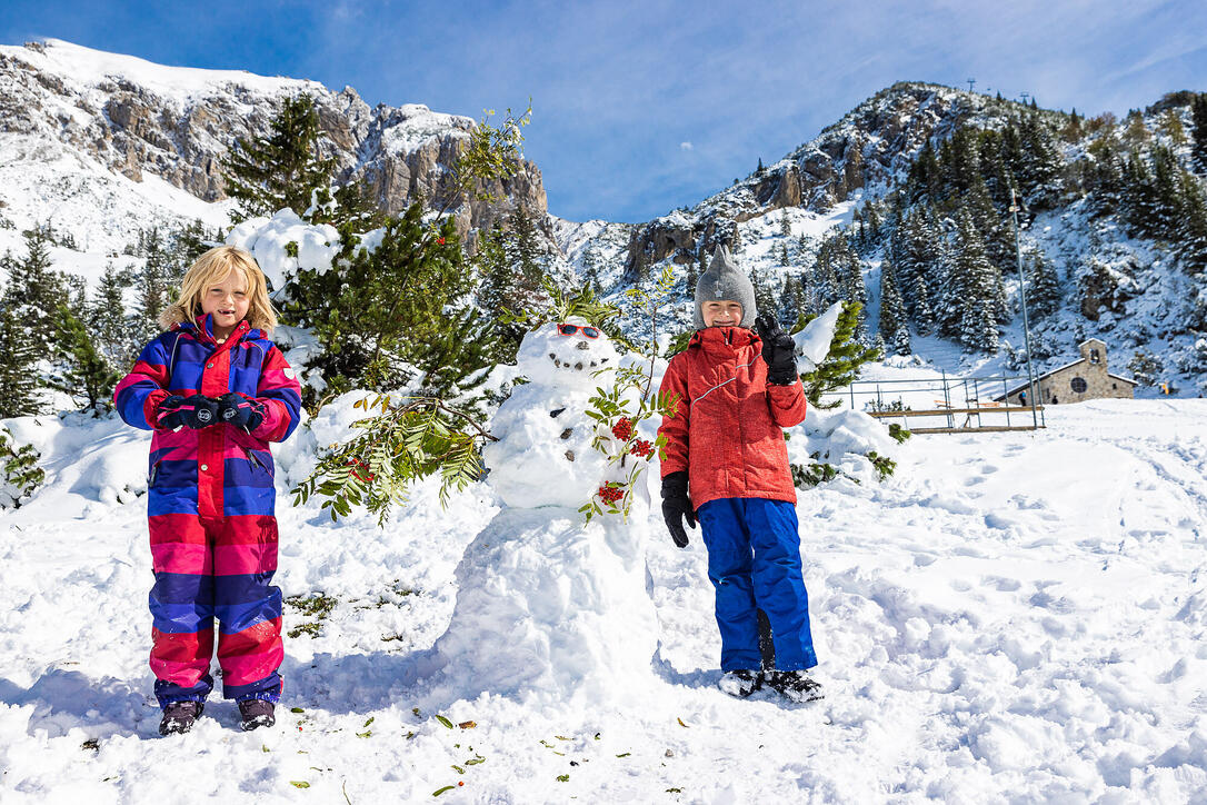 Erster Schnee in Liechtenstein