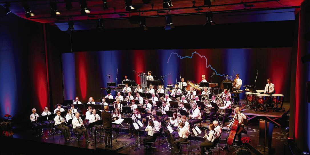 Liechtenstein Vaduz Jahreskonzert 2019 Harmoniemusik Vaduz