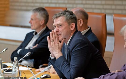 240612 Liechtensteiner Landtag, Juni 2024, Bild aufgenommen im Landtagsgebäude in Vaduz / Liechtenstein am 12.06.2024  - - Politik, Vaduz,