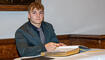 Eintragung in das Goldene Buch auf Schloss Vaduz (26.09.2025)