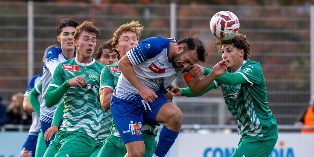 Am Wochenende war St.Gallen II der Gegner des FC USV, heute trifft die Winkler-Elf auf Ruggell II.